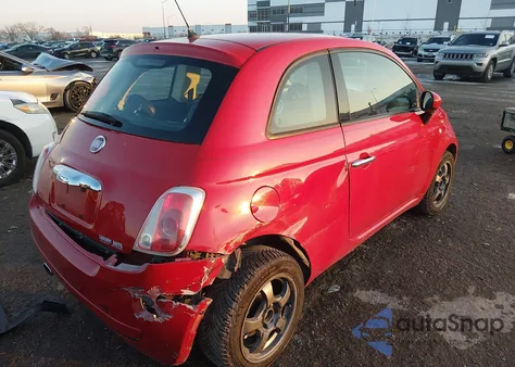 2013 Fiat 500 Pop from USA, damaged, VIN 3C3CFFAR3DT752784